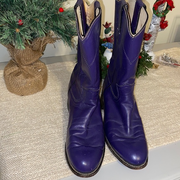 Justin Boots | Shoes | Justin Roper Western Boots Sz 65 | Poshmark